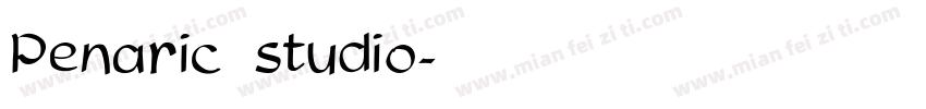 Penaric studio字体转换